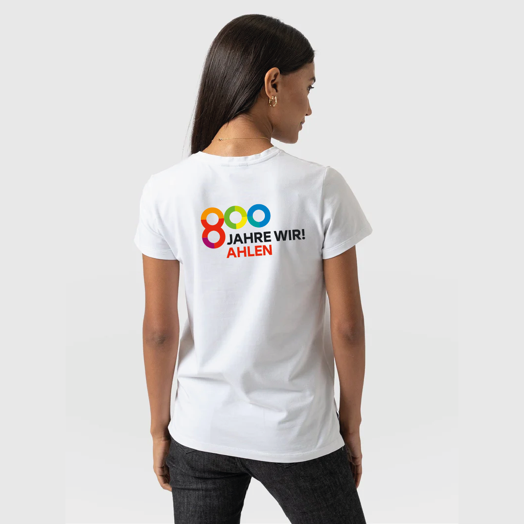 Classic T-Shirt mit Backprint (Unisex)